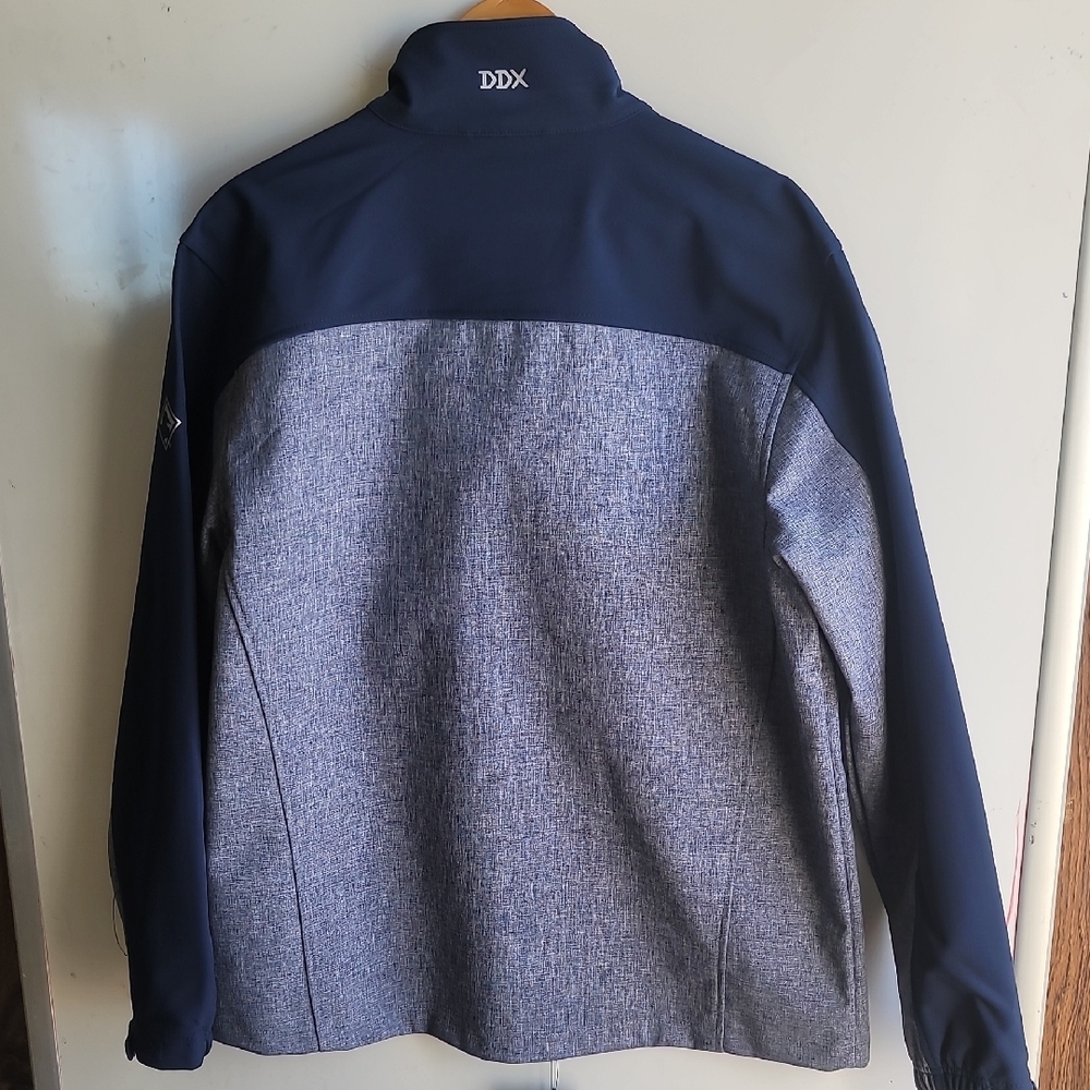 Men's Navy and Gray Performance Jacket - Picture 14 of 14